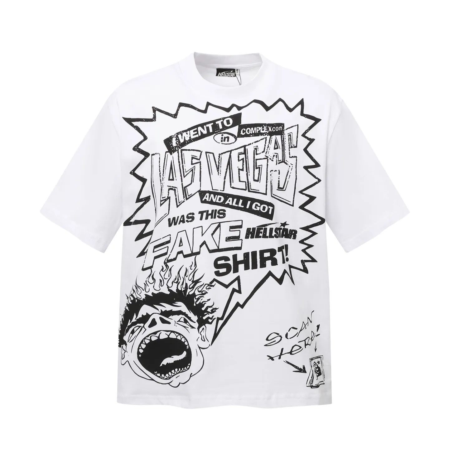 703# /White I P54 In Stock Hellstar 、 T （fabric):32 240 Sizes（size）：S-M- L- X L （colour）： /White